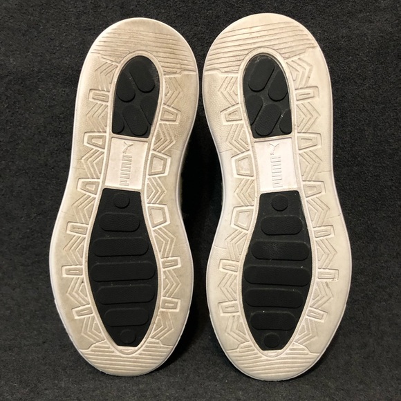 Puma Shoes Women’s Mr Doodle White Blue Red Platform Sneakers Size 8.5 - Picture 10 of 12